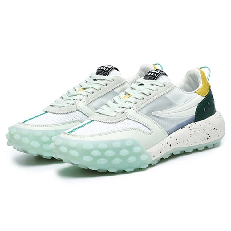 Chaussures de sport Gara « Blanc Vert Noir »