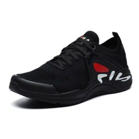 Chaussures de sport légères, basses, noires