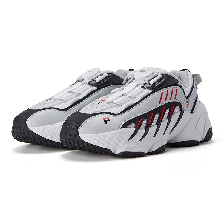 Chaussures de sport rétro « White Blue »