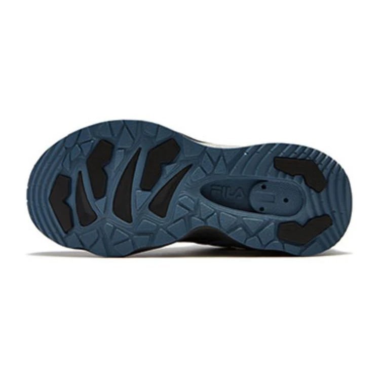 Chaussures de sport tendance « Noir Bleu Argent »