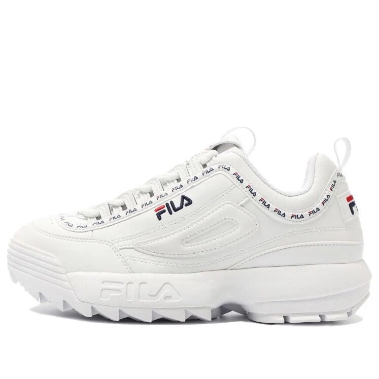Chaussures Disruptor 2 Low Top Clunky, blanches