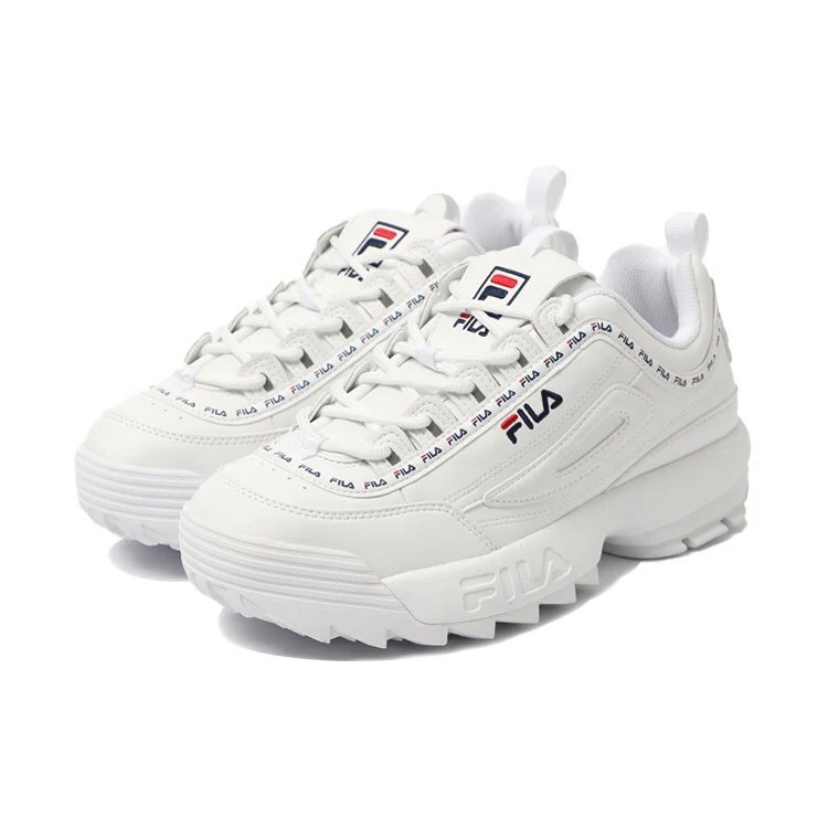 Chaussures Disruptor 2 Low Top Clunky, blanches