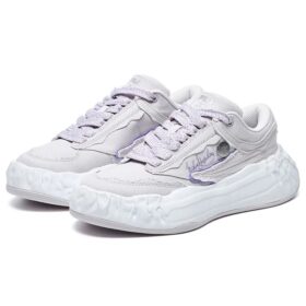 Chaussures en toile Fila x Mihara FM-15 « Rose Blanc »