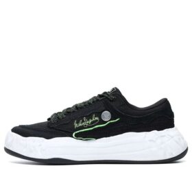 Chaussures en toile FM-15 x Mihara « Noir Blanc »