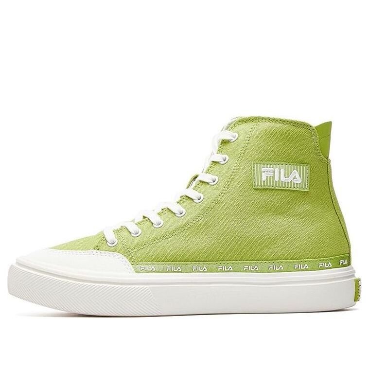 Chaussures en toile mi-hautes Strada Vert/Blanc