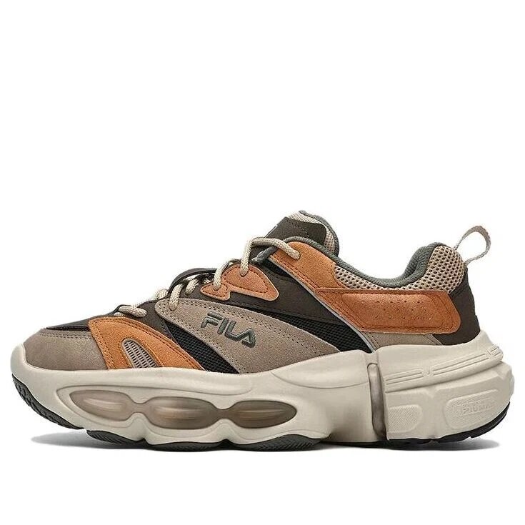 Chaussures ET Retro Low « Marron Orange »