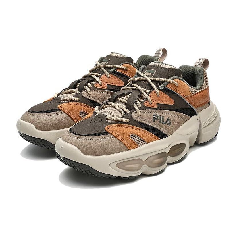 Chaussures ET Retro Low « Marron Orange »