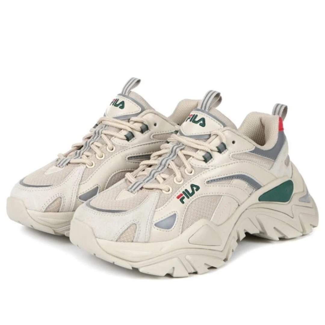 Chaussures Interation Light « Beige Vert Rouge »