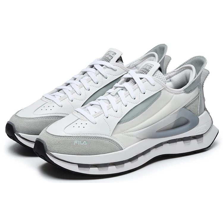 Chaussures KM « Blanc Gris »
