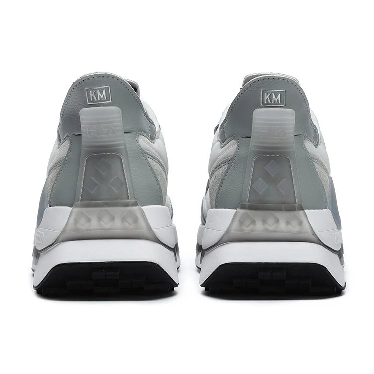 Chaussures KM « Blanc Gris »