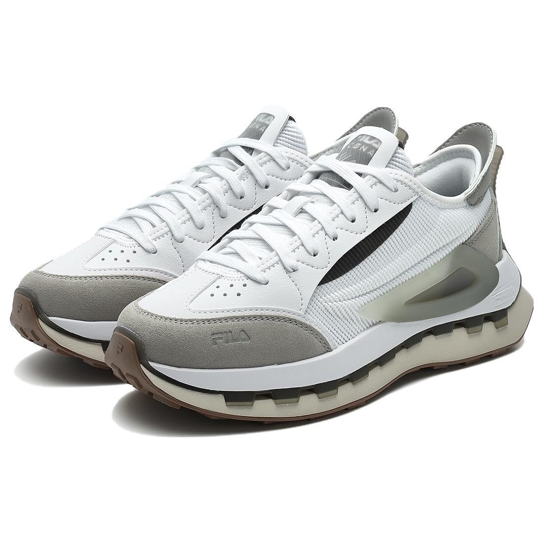 Chaussures KM « Blanc Gris Noir »
