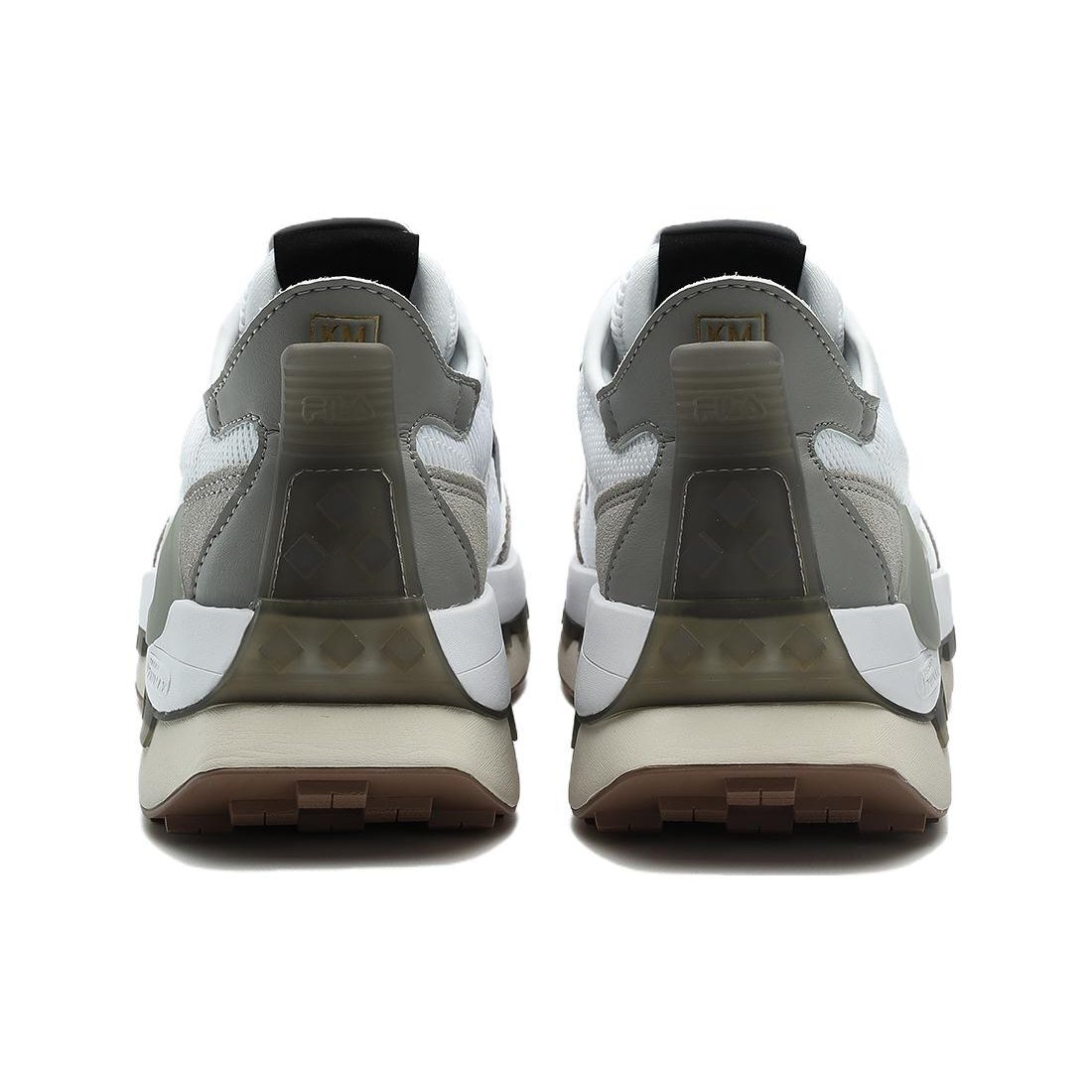 Chaussures KM « Blanc Gris Noir »