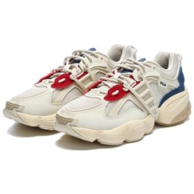 Chaussures Ladder « Blanc Bleu Rouge »