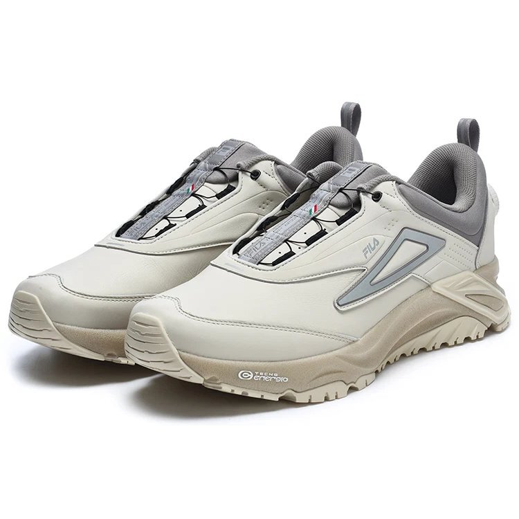 Chaussures Lynx Boa ATR Lea « Crème Blanc Gris »
