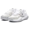 Chaussures Mihara x Fila T1 à pois, blanc/gris