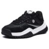 Chaussures basses Mihara x Fila T1 à pois, noires