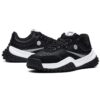 Chaussures basses Mihara x Fila T1 à pois, noires