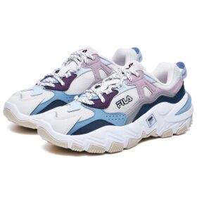 Chaussures Ray Tracer 2 Retro « Blanc Bleu Rose »