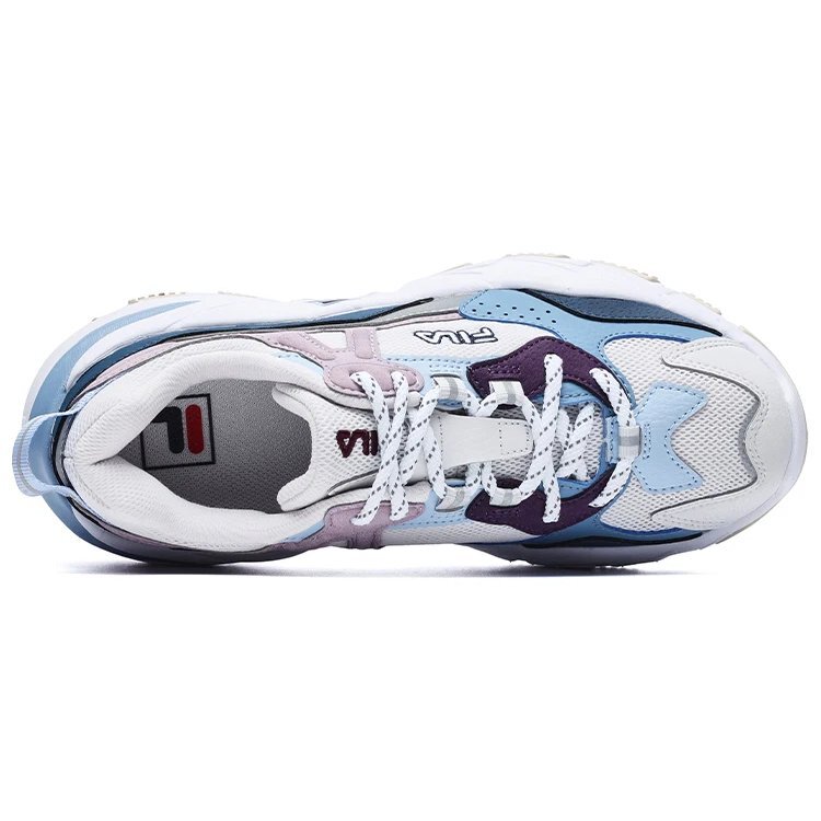 Chaussures Ray Tracer 2 Retro « Blanc Bleu Rose »