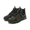 Chaussures rétro montantes « Noir-marron »