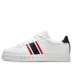 Chaussures rétro VIGOR « Blanc Rouge Noir »