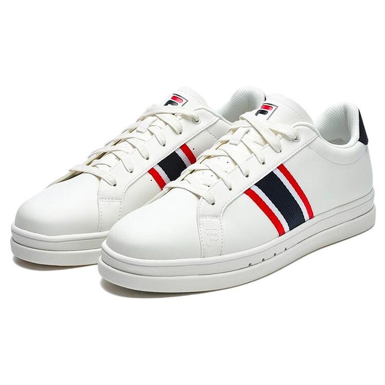 Chaussures rétro VIGOR « Blanc Rouge Noir »