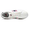 Chaussures rétro VIGOR « Blanc Rouge Noir »