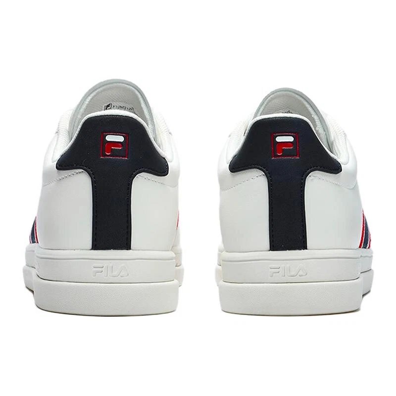 Chaussures rétro VIGOR « Blanc Rouge Noir »