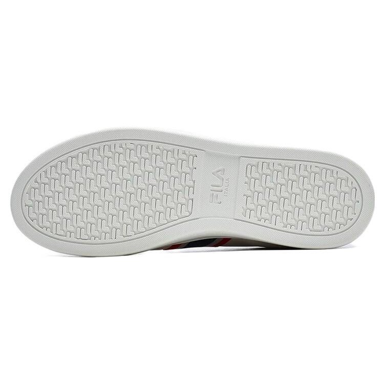 Chaussures rétro VIGOR « Blanc Rouge Noir »