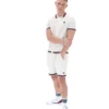 Chemise en maille crochetée Gardenia Domenico avec bordures contrastées
