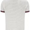 Chemise en maille crochetée Gardenia Domenico avec bordures contrastées