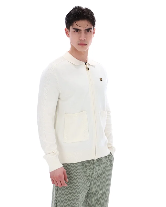 Chemise en maille Teddy « Coconut Milk »