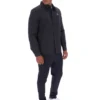 Chemise matelassée légèrement rembourrée Malcolm, couleur anthracite