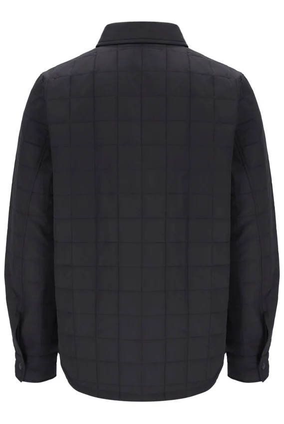 Chemise matelassée légèrement rembourrée Malcolm, couleur anthracite