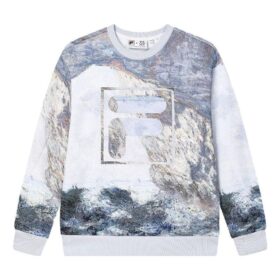 Collection HERITAGE, thème THE GREAT MATISSE, sweat-shirt avec logo F-Box « White Multi-Color »