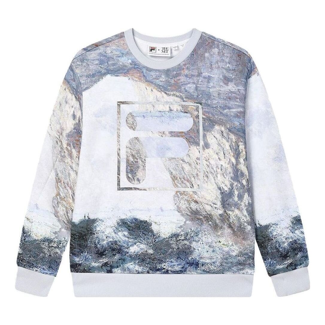 Collection HERITAGE, thème THE GREAT MATISSE, sweat-shirt avec logo F-Box « White Multi-Color »