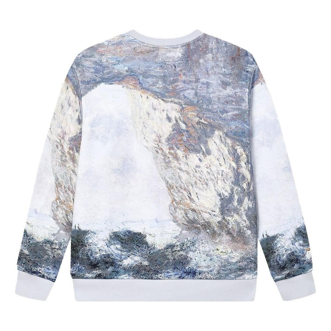 Collection HERITAGE, thème THE GREAT MATISSE, sweat-shirt avec logo F-Box « White Multi-Color »