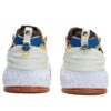 Court Deluxe Low « Blanc Marron Jaune »