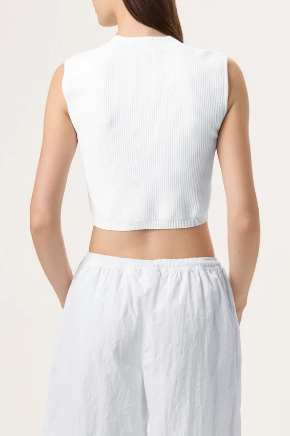 Débardeur Fila x Hailey Baby blanc