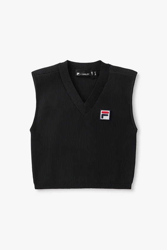 Débardeur noir Fila x Hailey Baby