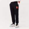 Fila x Mihara : ensemble casual de sport en tricot, pantalon long noir