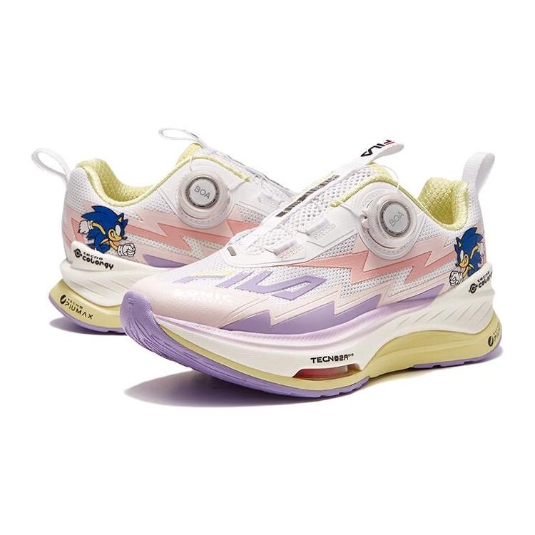 Fila x SONIC « Blanc Rose Violet »