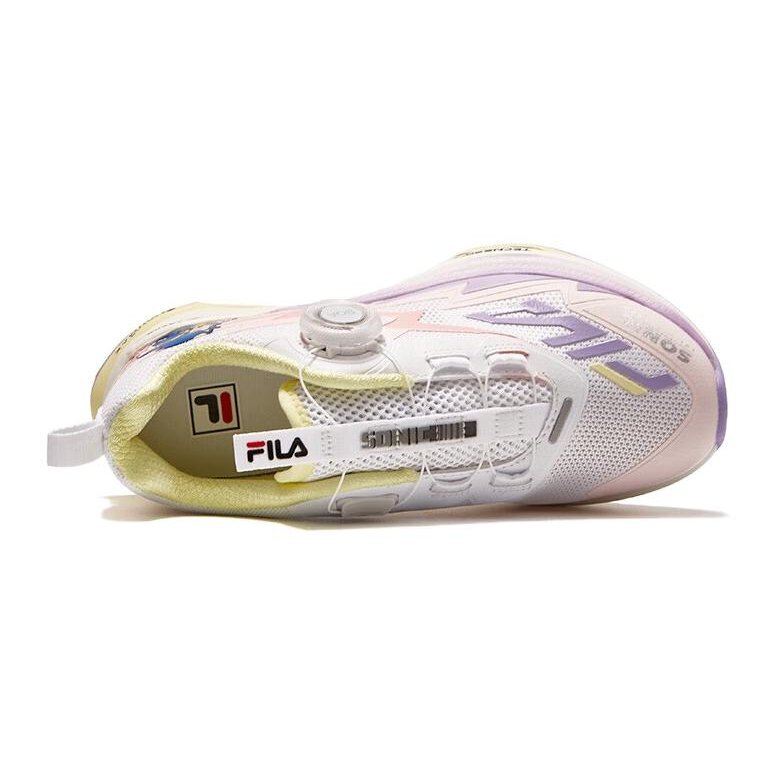 Fila x SONIC « Blanc Rose Violet »