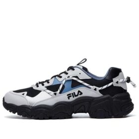 Fluid Low Tops Noir Gris Bleu