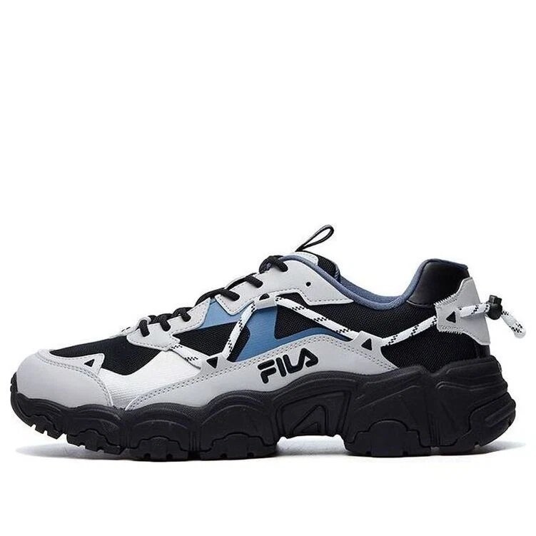 Fluid Low Tops Noir Gris Bleu
