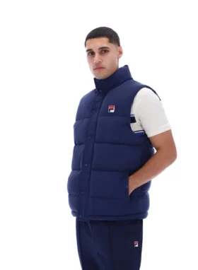Gilet matelassé Fila Navy Blaze