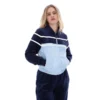 Haut court zippé Giovana bleu marine de Fila