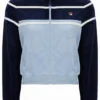 Haut court zippé Giovana bleu marine de Fila