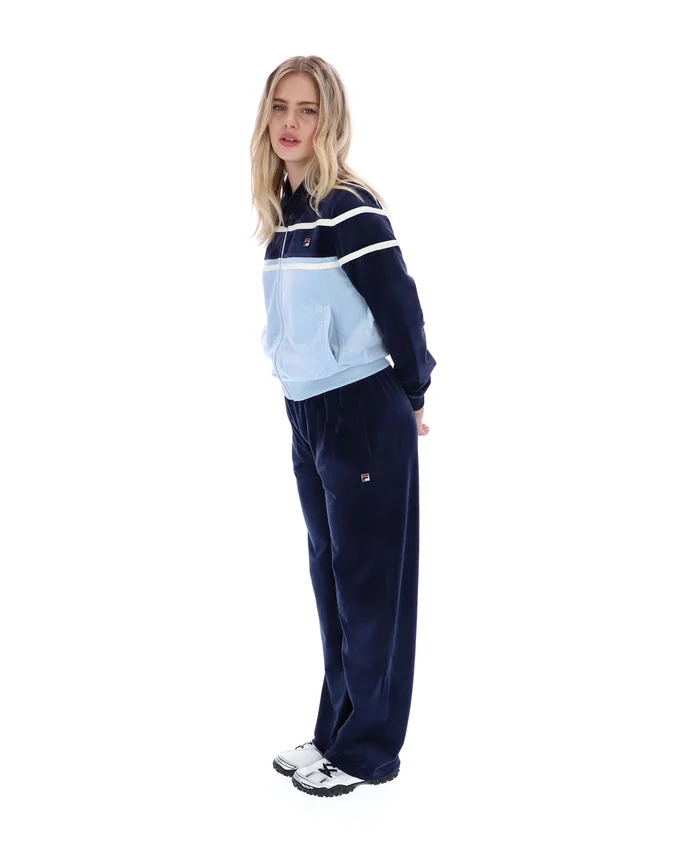 Haut court zippé Giovana bleu marine de Fila