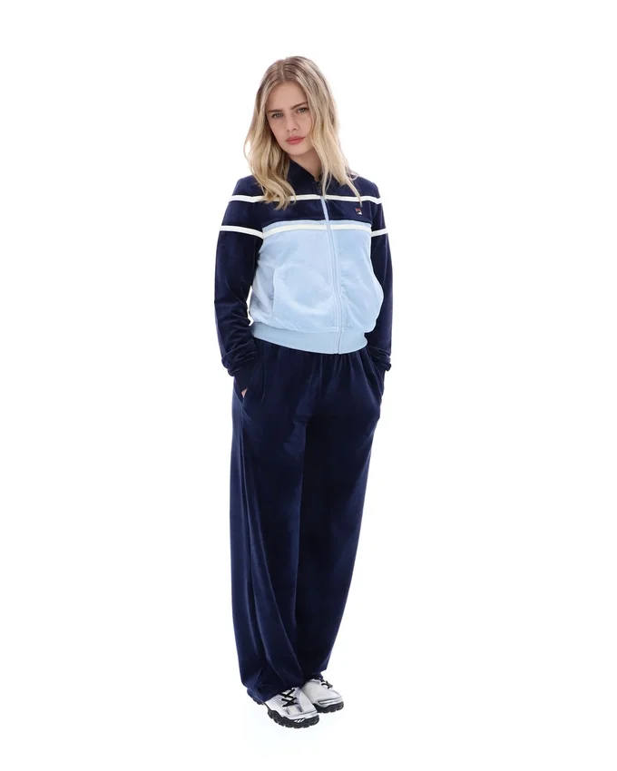 Haut court zippé Giovana bleu marine de Fila
